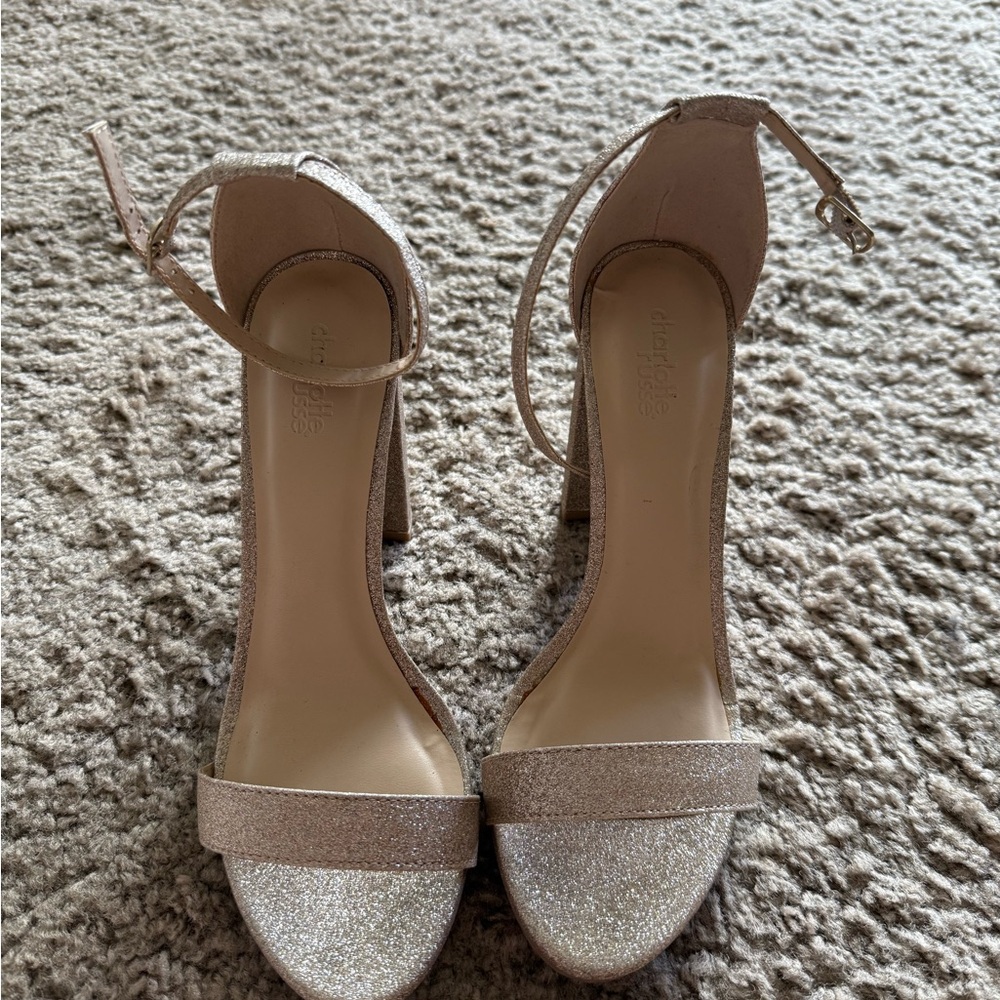 Elegant Women's Glitter Heels